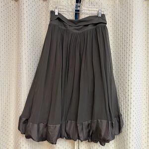 Sundance fold over waist bubble hem skirt